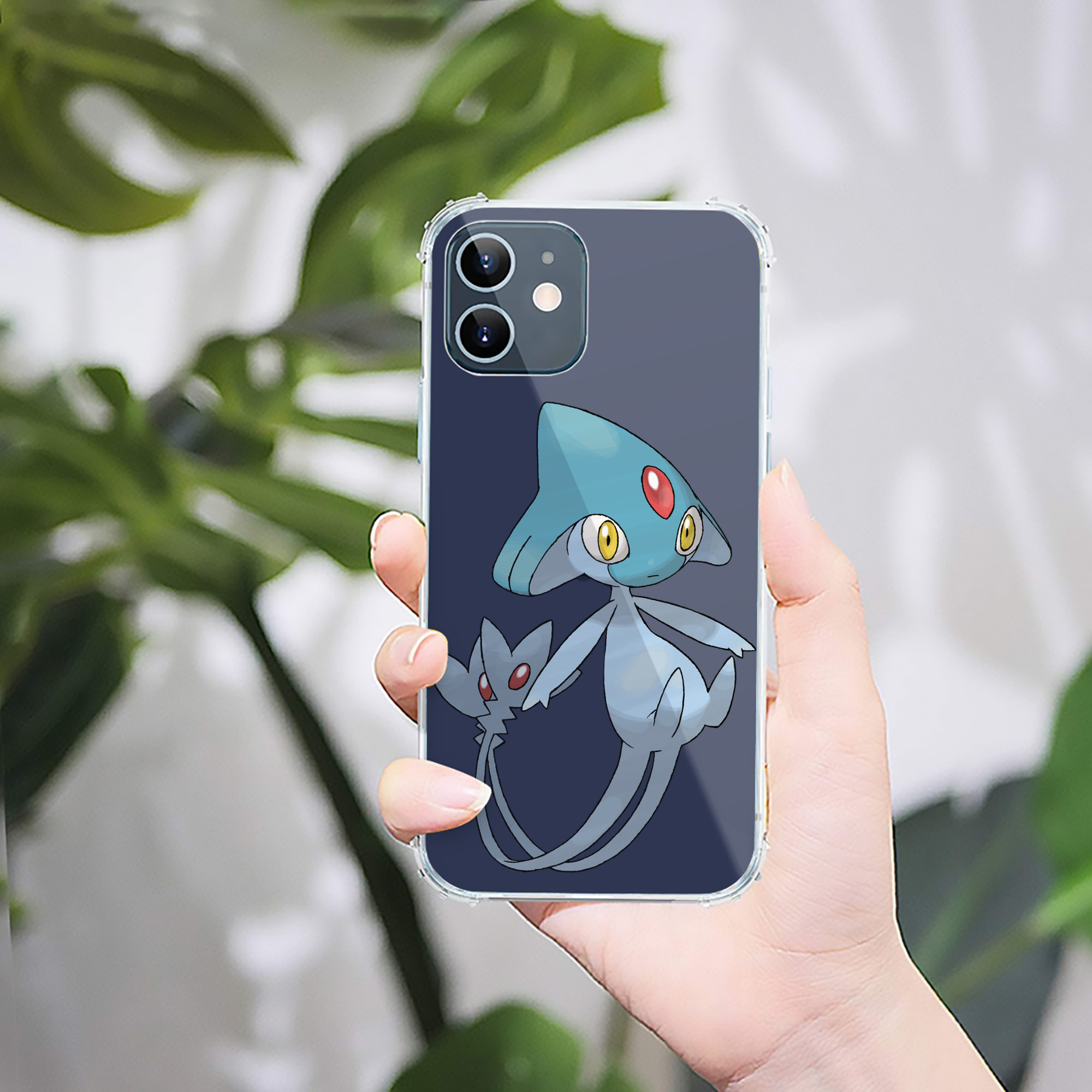 （画像用） ポケットモンスター Pokémon 【iPhone 12シリーズ対応】透明スマホケース（クリアソフトケース）